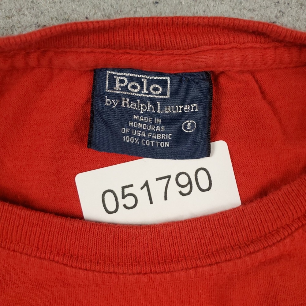 Polo Ralph Lauren T Shirt Mens Size Small Red Pony Casual Short Sleeve - Picture 7 of 7